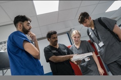 NHS emergency department doctors
