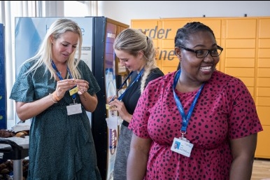 NHS equality and diversity stand