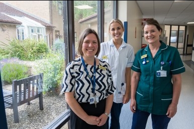 NHS Therapies staff smiling
